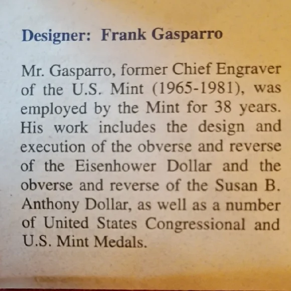 1999 Susan B. Anthony Proof Dollar w/Certificate Of Authenticity from U.S Mint - Picture 8 of 12